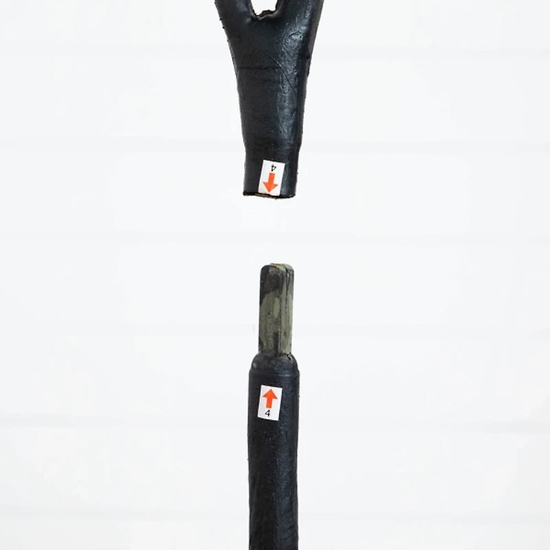 6 ft. Black Eucalyptus Halloween Tree