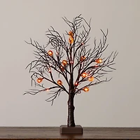 LED Jack O Lantern Twig Tree