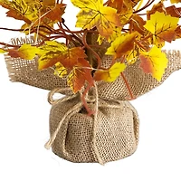 LED Yellow Autumn Maple Tree