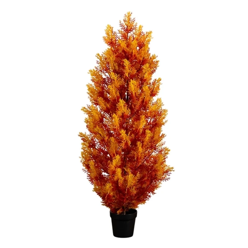 4 ft. UV Resistant Fall Cedar Tree
