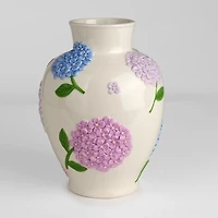 3D Hydrangea Ceramic Vase