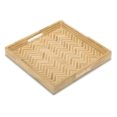 Square Bamboo Decorative Tray