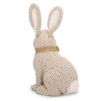 Beige Woven Bunny, 13 in.