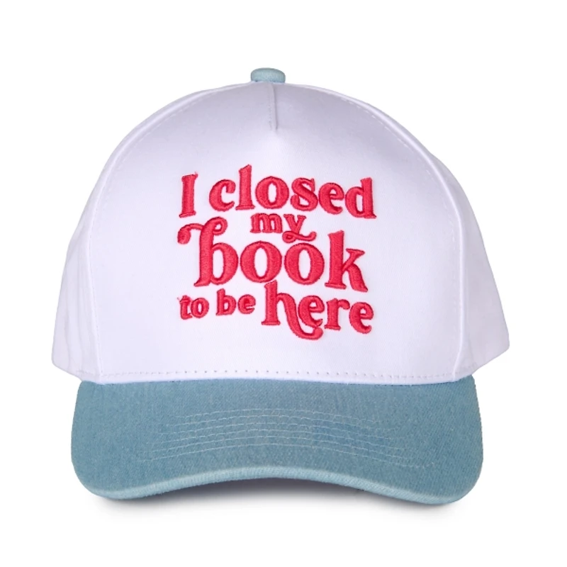 Closed My Book Trucker Hat