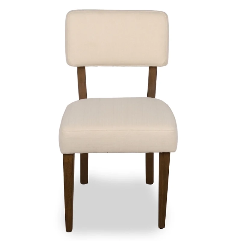 Harrison Cream Upholstered Dining Chairs, Set of 2