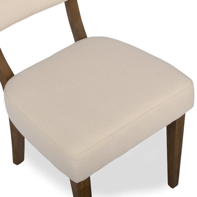 Harrison Cream Upholstered Dining Chairs, Set of 2