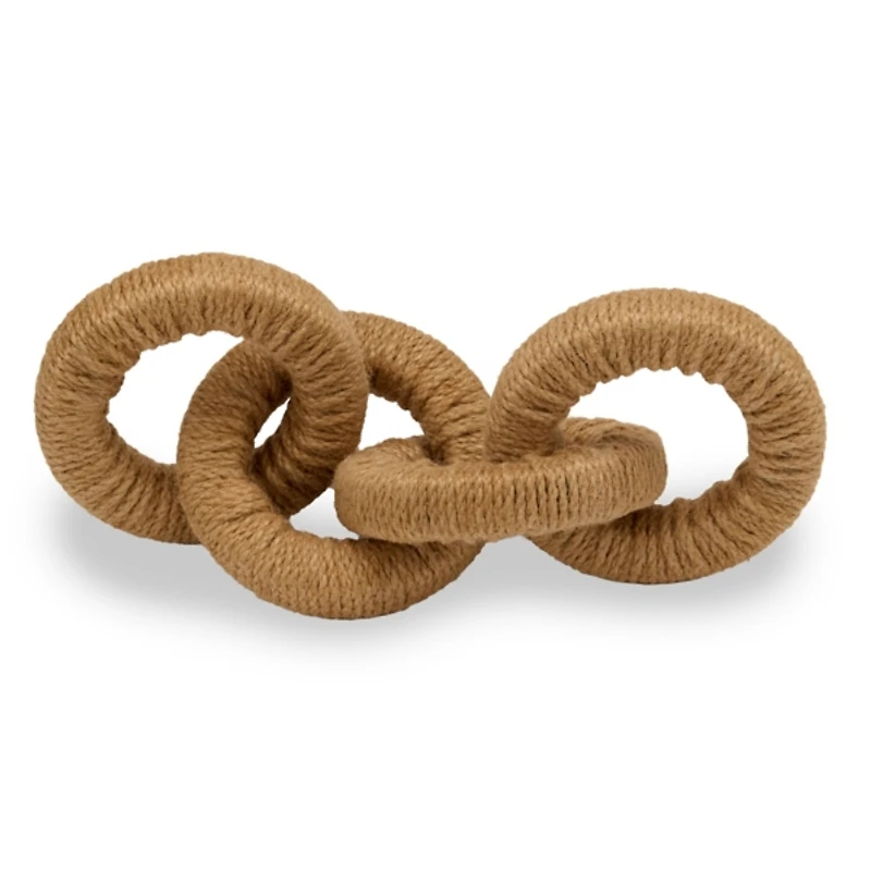 Jute Chain Link Sculpture