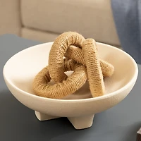 Jute Chain Link Sculpture