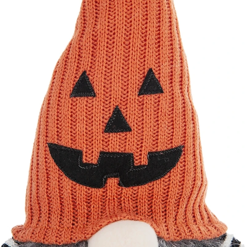 Halloween Gnome with Jack O Lantern Hat