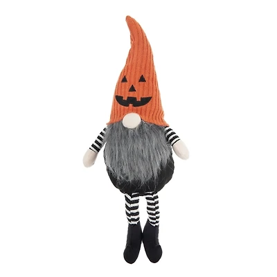 Halloween Gnome with Jack O Lantern Hat