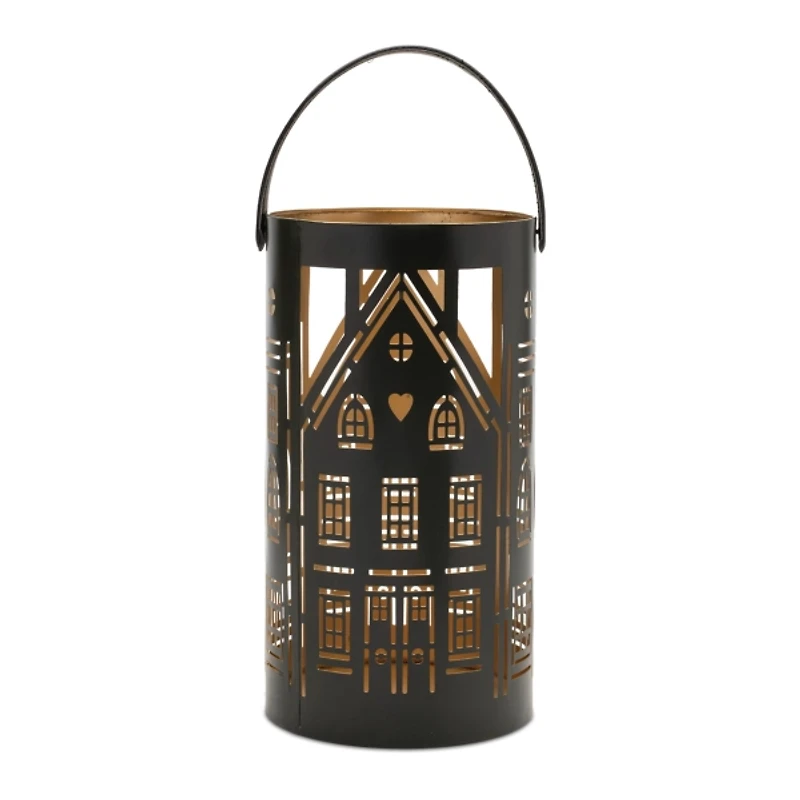 Metal House Christmas Lanterns