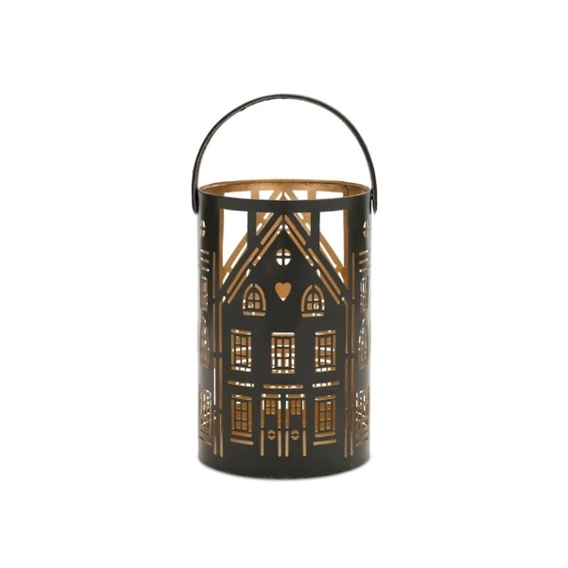 Metal House Christmas Lanterns