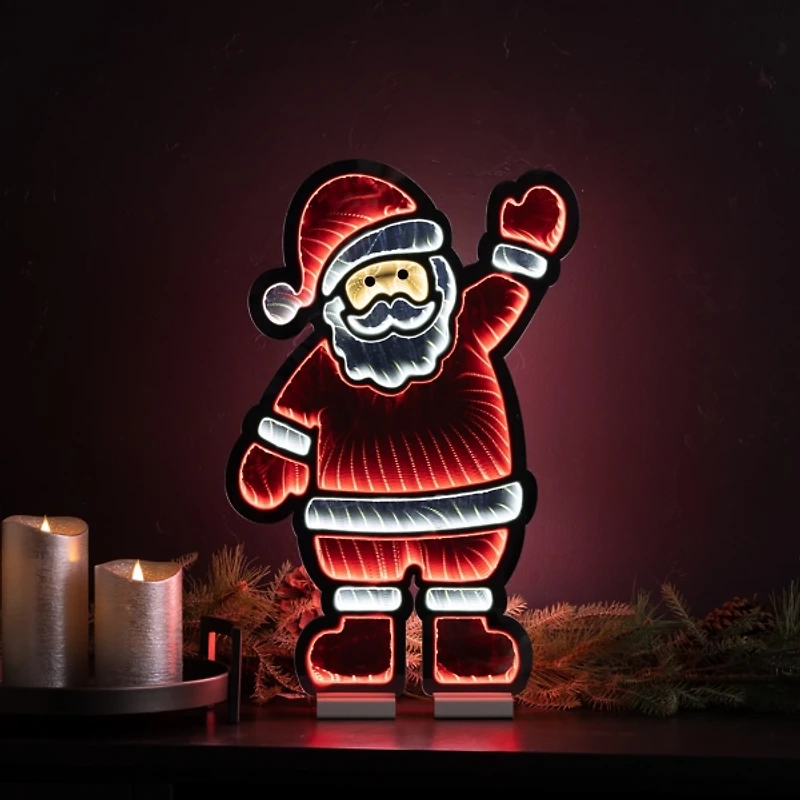 Waving Santa Claus Ekkolight