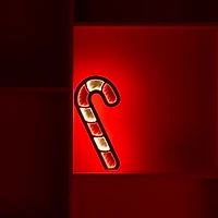 Candy Cane Ekkolight Statue