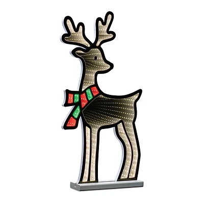 Deer with Scarf Ekkolight, 23.5 in.