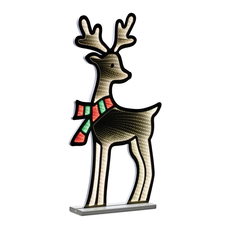 Deer with Scarf Ekkolight, 33 in.