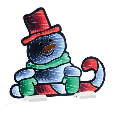 Snowman Candy Cane Ekkolight