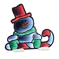 Snowman Candy Cane Ekkolight