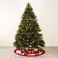 7.5 ft. Pre-Lit Berfu Artificial Christmas Tree