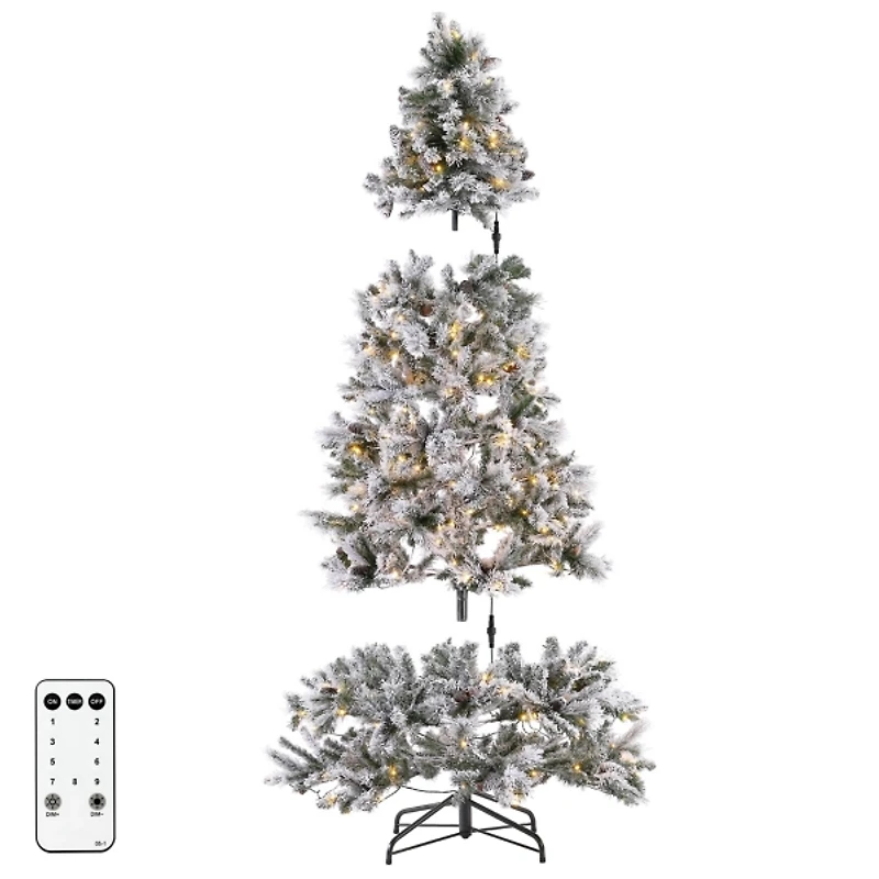7.5 ft. Pre-Lit Renuka Artificial Christmas Tree