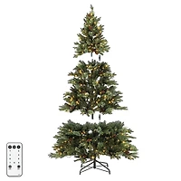 7.5 ft. Pre-Lit Nailia Artificial Christmas Tree