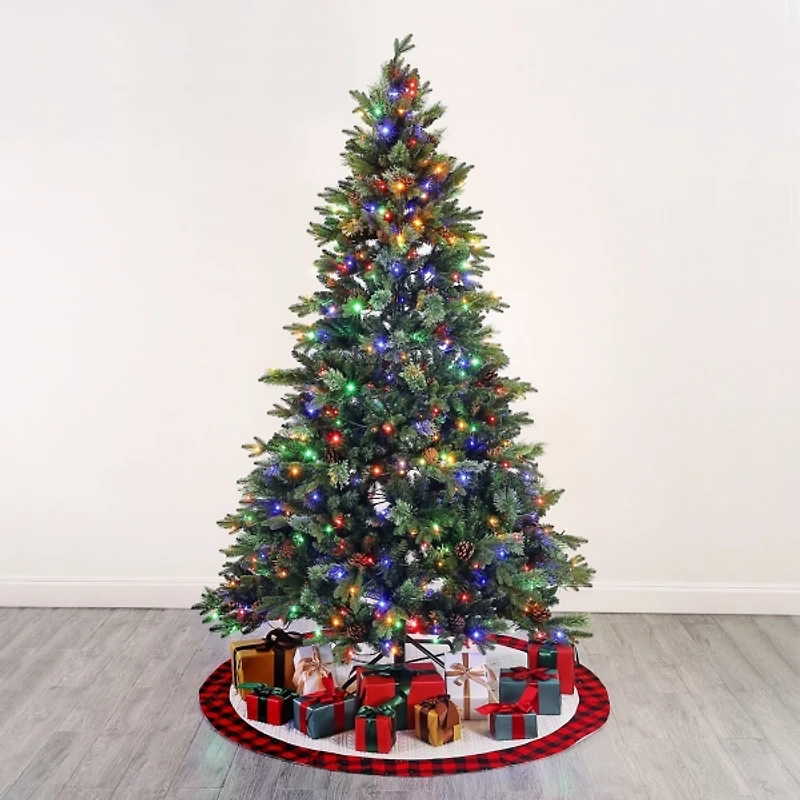 7.5 ft. Pre-Lit Nailia Artificial Christmas Tree