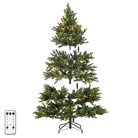5.5 ft. Pre-Lit Jacobien Artificial Christmas Tree