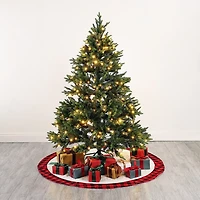 5.5 ft. Pre-Lit Jacobien Artificial Christmas Tree