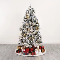 5.5 ft. Pre-Lit Engelke Artificial Christmas Tree