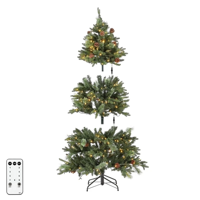 5.5 ft. Pre-Lit Gusti Artificial Christmas Tree