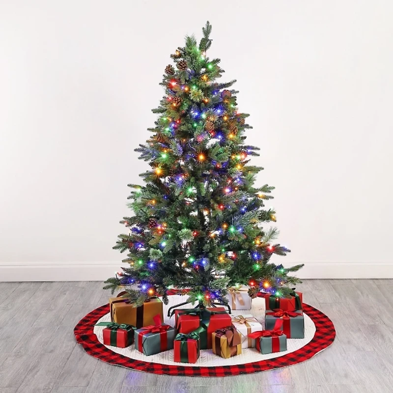 5.5 ft. Pre-Lit Gusti Artificial Christmas Tree