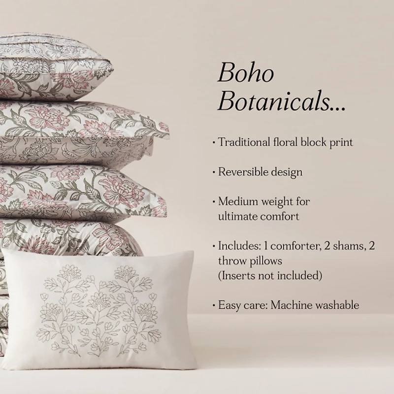 Zara Misty Rose 5-pc. King Comforter Set