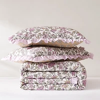 Lola Quilted Floral 3-pc. Full/Queen Comforter Set