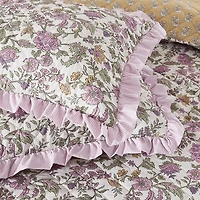 Lola Quilted Floral 3-pc. Full/Queen Comforter Set