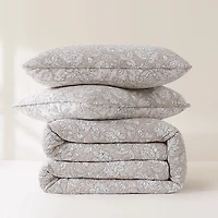 Zara Quilted Rose 3-pc. King Comforter Set