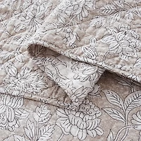 Zara Quilted Rose 3-pc. King Comforter Set