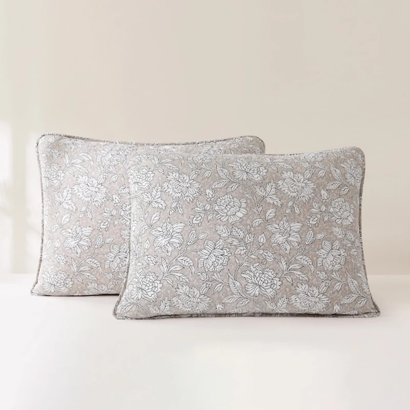 Zara Quilted Rose 3-pc. King Comforter Set