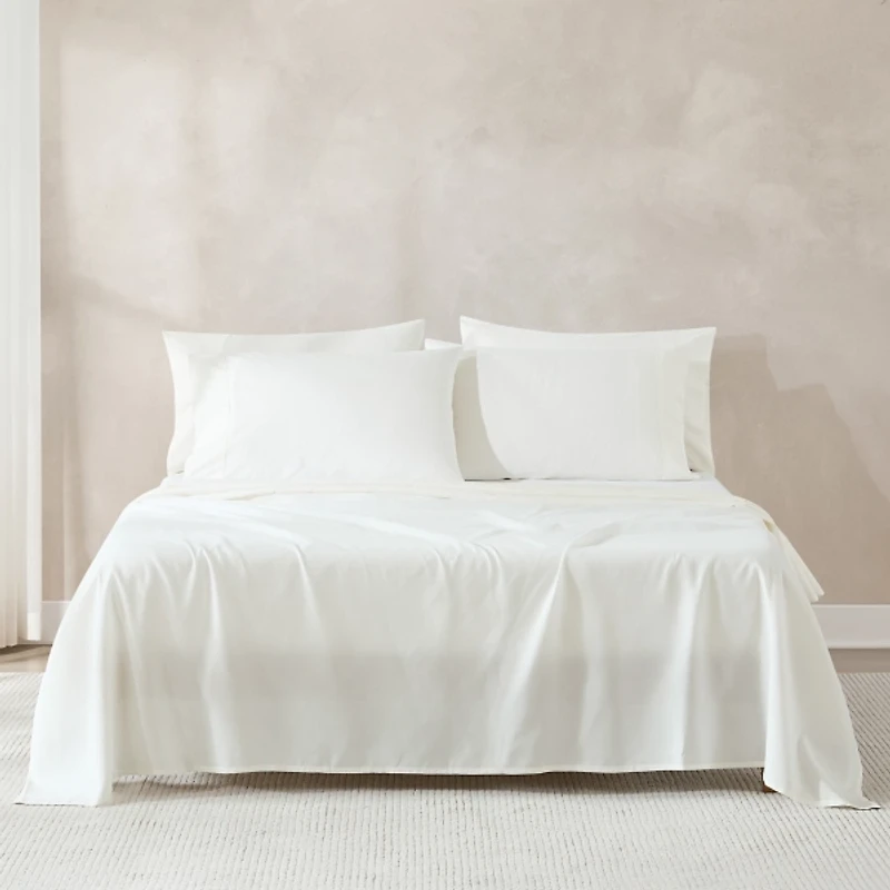 Solid White Verona 6-pc. King Sheet Set