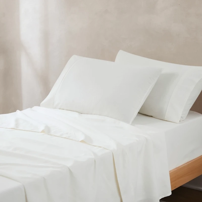 Solid White Verona 4-pc. Twin Sheet Set