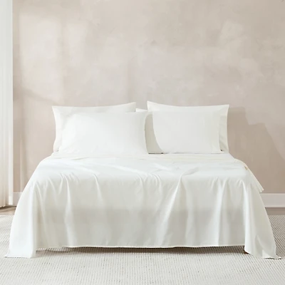Solid White Verona 6-pc. Full Sheet Set