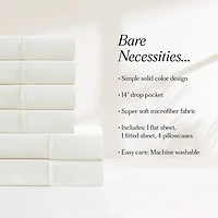 Solid Verona 6-pc. Full Sheet Set