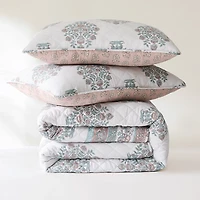 Sofia Bouquet Reversible 6-pc. King Quilt Set