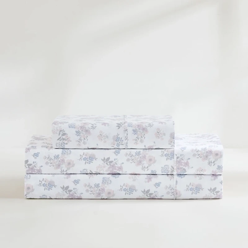 Suzette Floral 4-pc. Twin Sheet Set