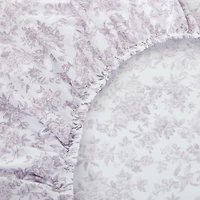 Mauve Peony Toile 6-pc. Full Sheet Set