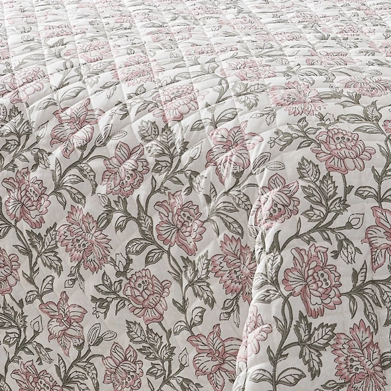 Zara Misty Rose 3-pc. King Quilt Set