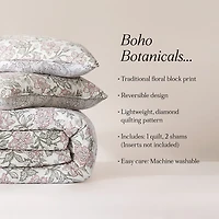 Zara Misty Rose 3-pc. King Quilt Set