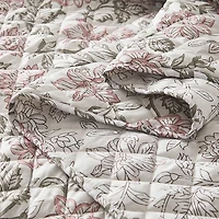 Zara Misty Rose 3-pc. Full/Queen Quilt Set