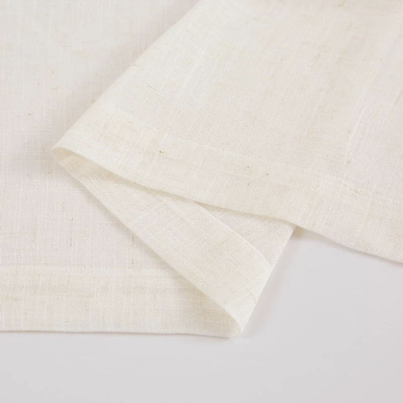 Ivory Embroidery Scalloped Valance