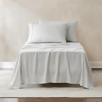 Solid Light Gray Verona 4-pc. Twin Sheet Set