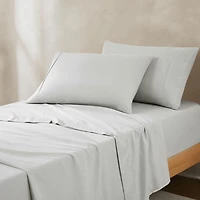 Solid Light Gray Verona 4-pc. Twin Sheet Set